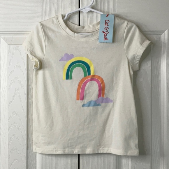 Cat & Jack - Girl's Graphic Tee Size 4T - Picture 3 of 7